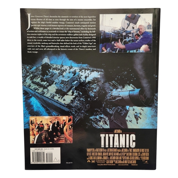 James Cameron’s Titanic Making-Of Book 1997 | Behind the Scenes Film Collectible - Picture 2 of 15